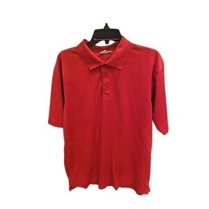 Cabo Golf Shirt Men’s Large Polo Brick Red Summer Sports EEUC Classic Brand